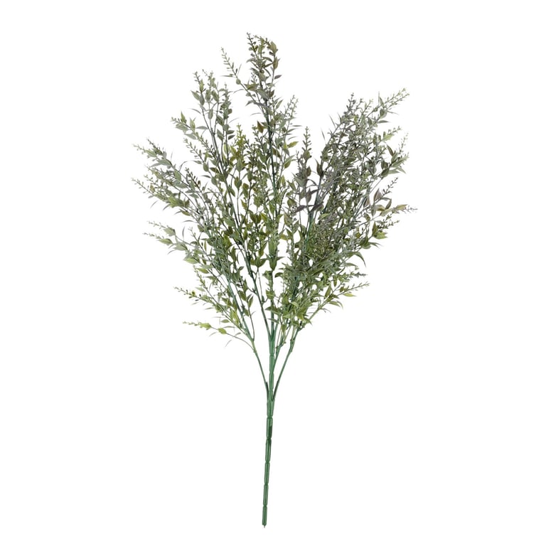Essential Purple Mini Ruscus Bush - Unique Indoor Plant & Home Decor Accent