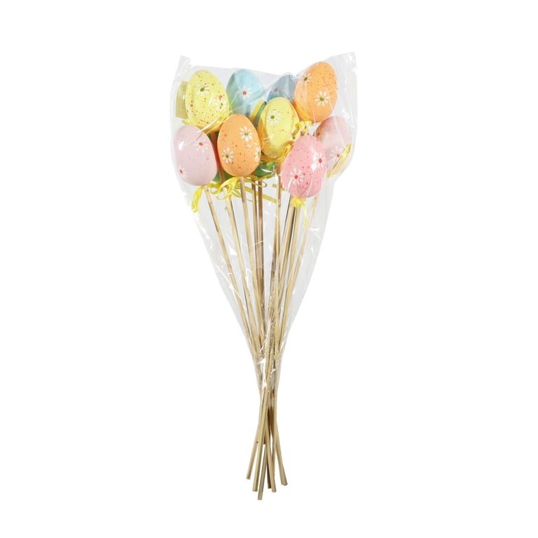 Eggs on Wooden Stick - Eco-Friendly Egg Skewers for Breakfast Food Presentation