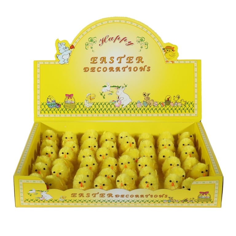48 Live Chicks in 4cm Tray - Poultry Hatchlings for Chickens