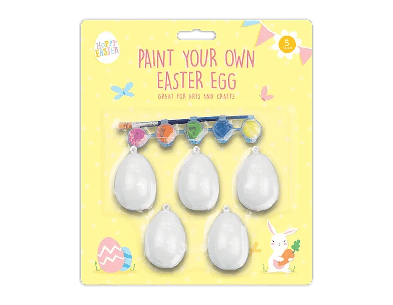 Paint Your Own Egg Decoration Kit - Home Decor Project DIY Craft Supplies