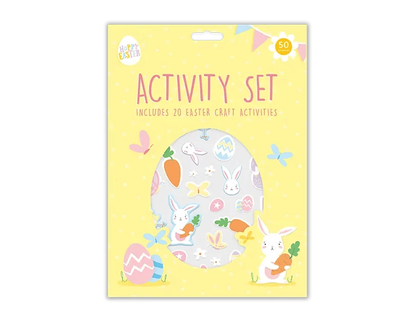 Easter Craft Activity Set - Easter Crafts Kit for Kids with Handmade Decorations and Party Supplies