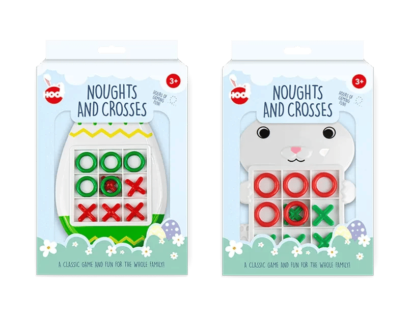 Easter Noughts & Crosses Family Board Game - Fun Easter Home Decoration Activity for Kids