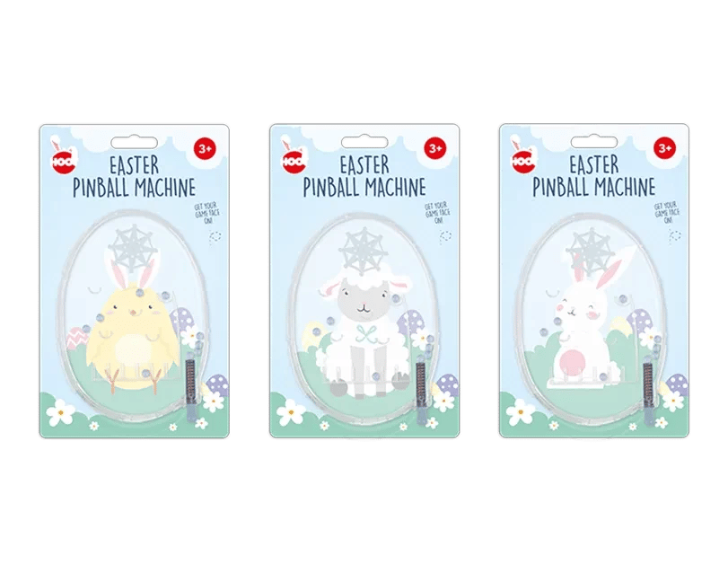 Easter Pinball Machine - Classic Arcade Game for Family Fun and Vintage Entertainment