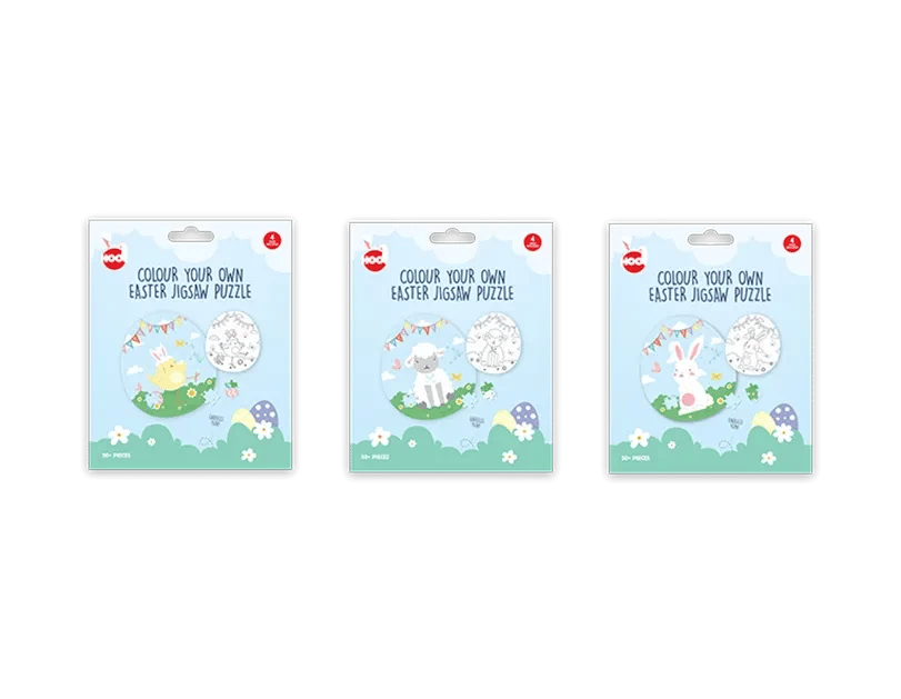 Easter Jigsaw Puzzle - Spring Family Activity and Home Decor
