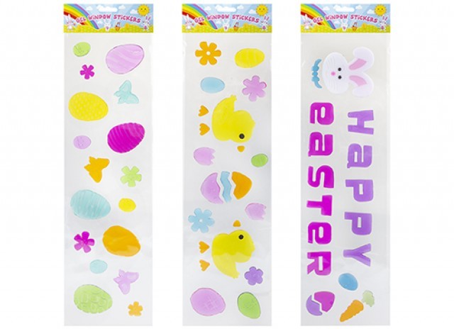 Easter Gel Window Stickers - Decorate Your Home & Garden this Easter Season