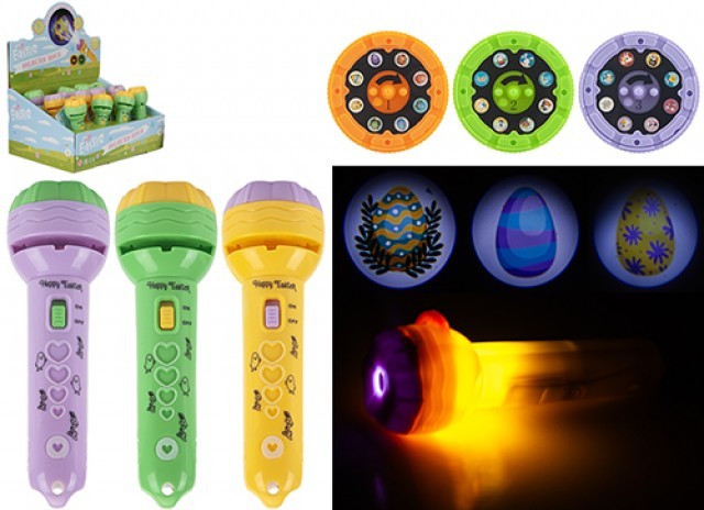 Easter Projector Torch - Outdoor Garden Lighting for Spring Festival Decoration