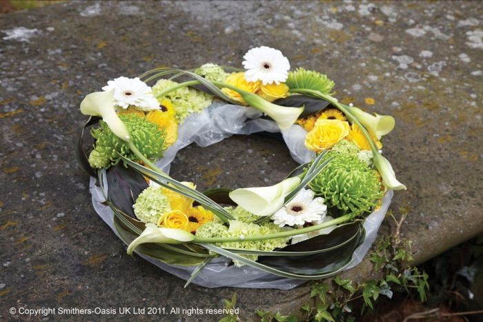 Spicer Designs 8 Inch Foam Based Ring Decor (2 pk) - Indoor Garden Decoration