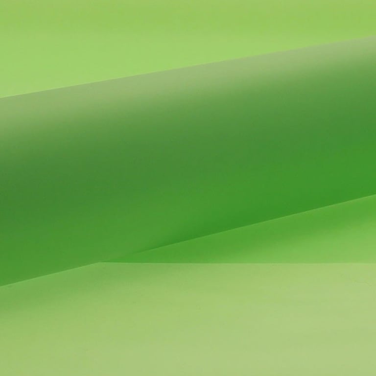 Lime Green Frosted Film - Home Decor Window Cling for Privacy and Style (80cm x 50m)