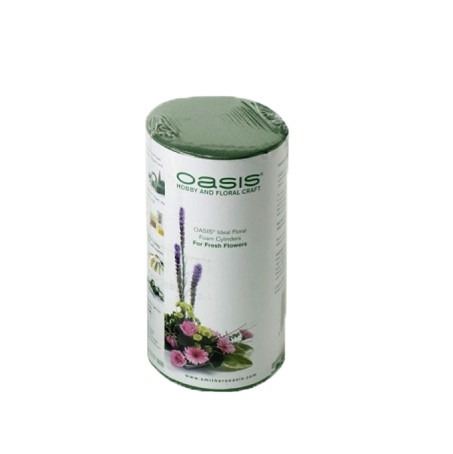 Oasis Shrink Wrapped Wet Foam Cylinders - Protective Home Insulation and Packaging Solution 3 Pack