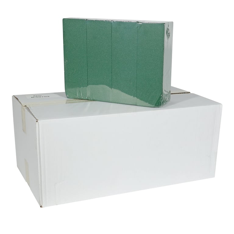 APAC Box of 5 x 4 Foam Bricks - Shrink Wrapped Insulation and Packaging Protector for Home Decor