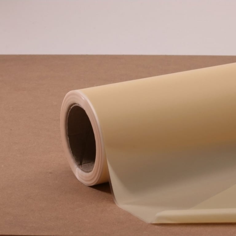Cream Frosted Film - Privacy Window Film for Home Decors, Kitchen Decor and a Frosted Glass Alternative