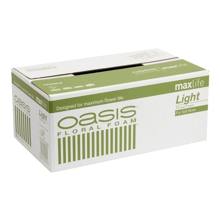Oasis Light Foam Maxlife Brick Pack - Long-Lasting Cleaning Solution (20 pk)