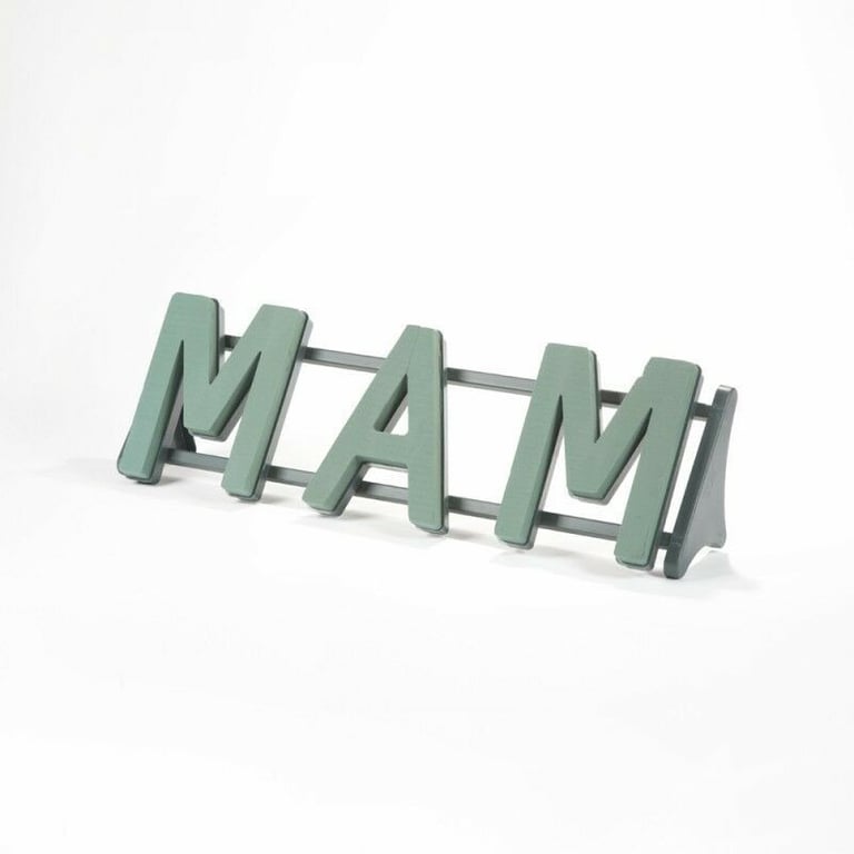 Spicer Designs MAM Funeral Foam Frame - Memorial Photo Display and Tribute Holder for Home Remembrance Decor