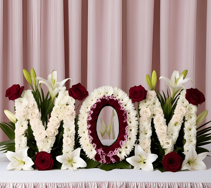 Spicer Designs MOM Funeral Foam Frame - Memorial Photo Holder and Sympathy Card Display for Home Funerals and Grieving Support