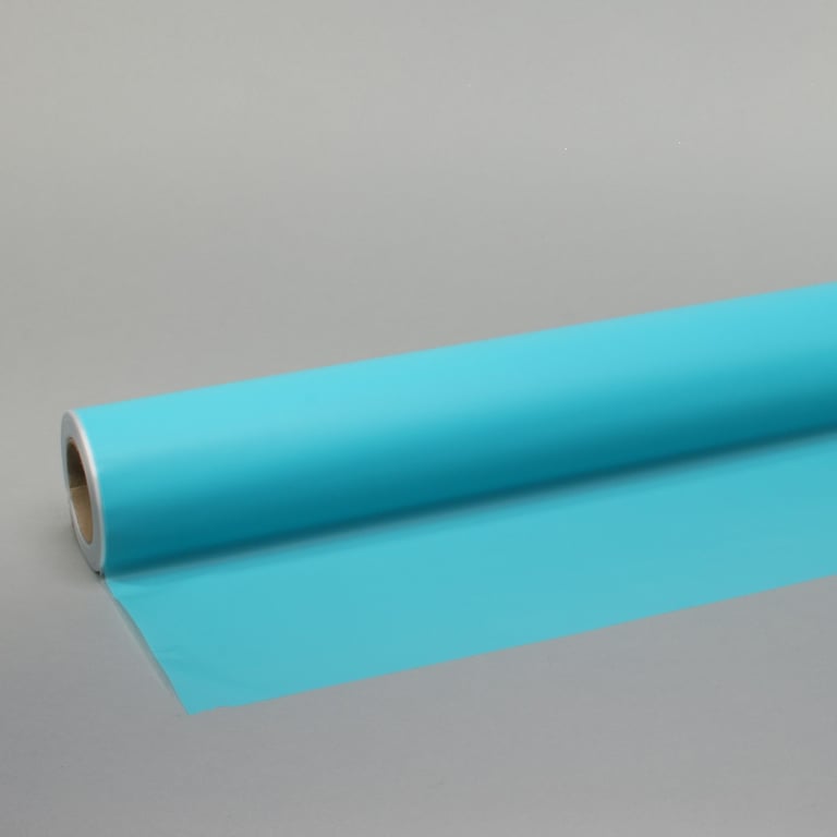 Blue Frosted Film - Kitchen Backsplash & Window Privacy Solution (80cm x 80m)