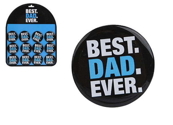 Best Dad Ever Personalized Home Decor Magnet - Unique Fathers Day Gift Idea