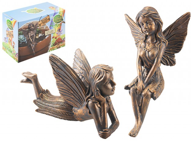 Fairy Garden Ornament - Enchanting Home Decor Statue for Outdoor Spaces