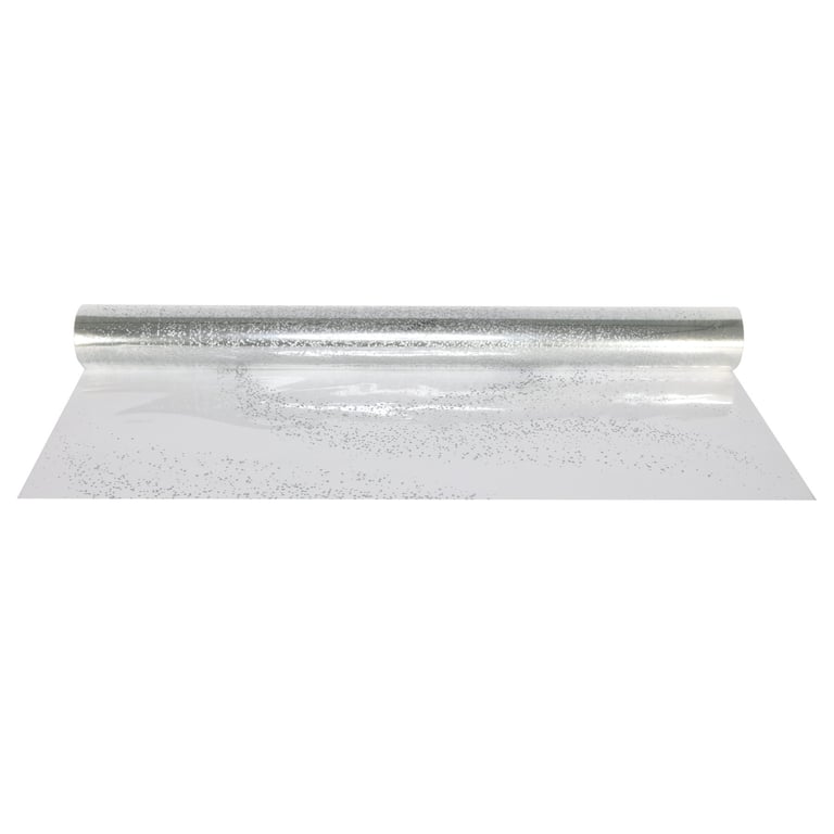 Silver Sparkles Film - Metallic Decorative Wall Film for Home Renovation Supplies