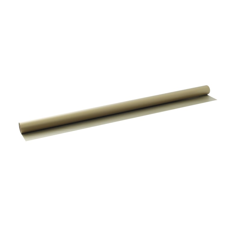 Gold Frosted Film - 2.5m Privacy Window Decoration with Sheer Gold Finish