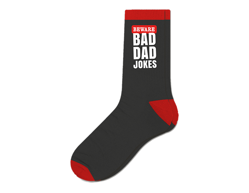 Funny Dad Socks - Unique Fathers Day Presents and Humorous Gifts for Him