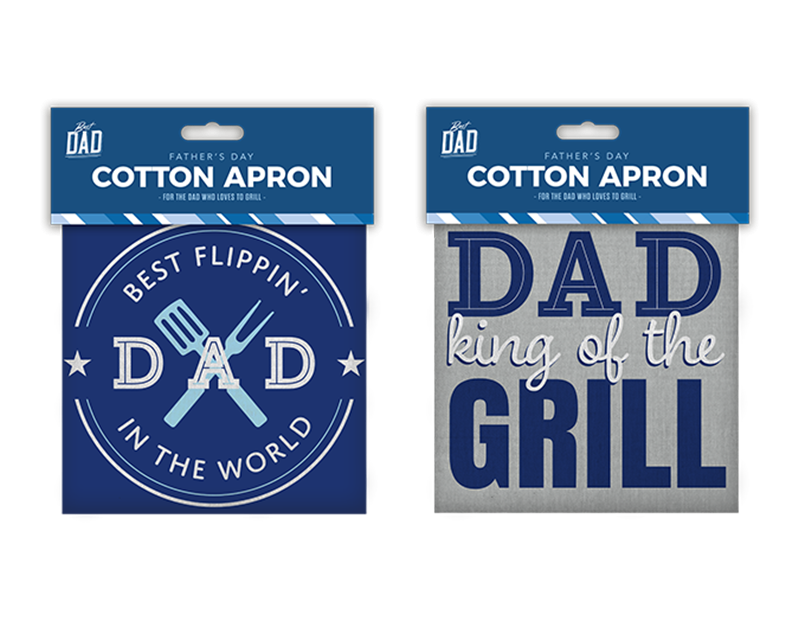 Fathers Day Cotton Apron - Durable Kitchen Essentials Gift For Father