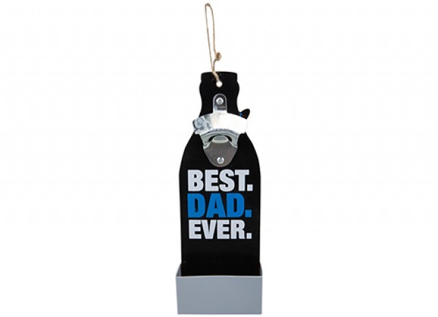 Dad s Wall Bottle Opener - Essential Man Cave Decoration and Fathers Day Gift