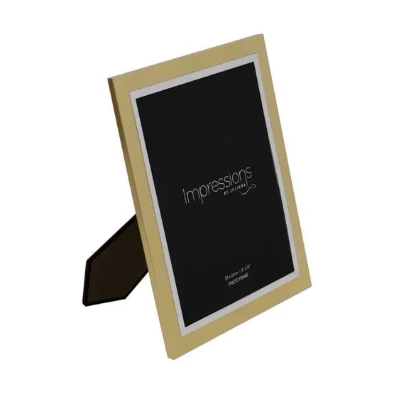 Brushed Gold 8x10 Inch Home Decor Photo Frame Wall Decoration