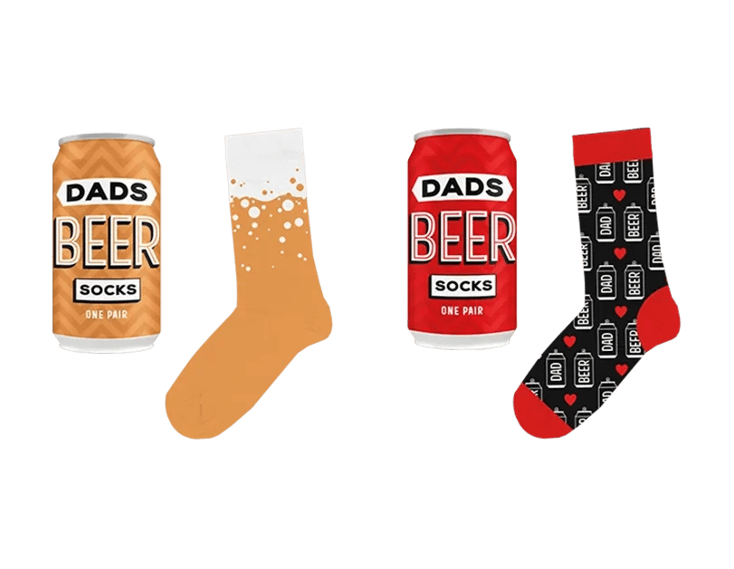 Father s Day Craft Beer Socks - Funny Dad Gift Ideas for Beer Lovers