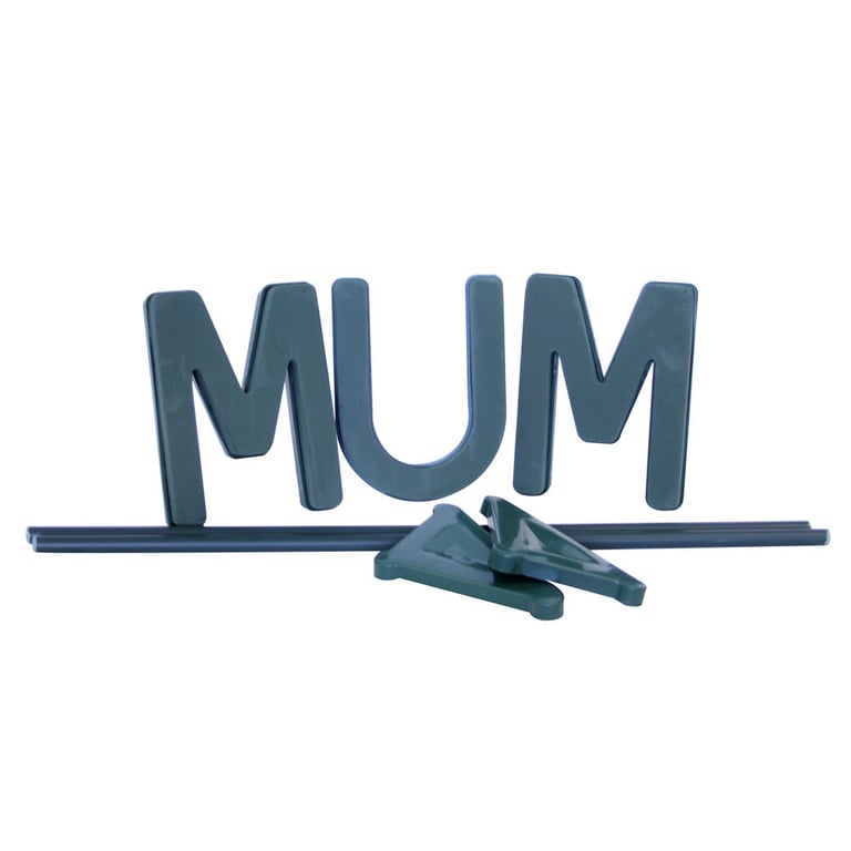 Spicer Designs Foam Mum Wall Art - Farmhouse Style Nursery Decoration