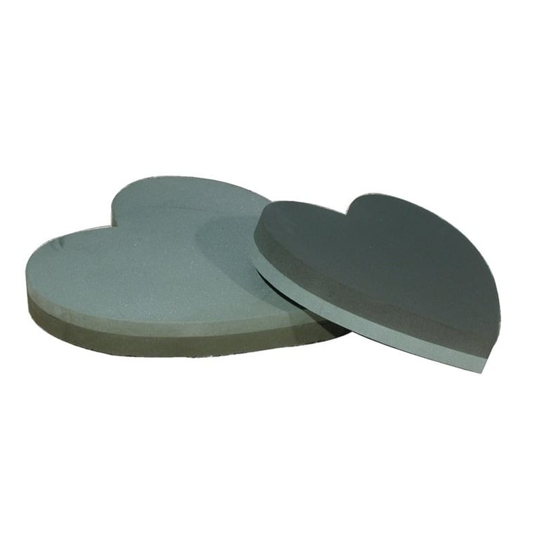 Spicer Designs 12inch Foam Heart Decorations (2pk) - Perfect for Home & Garden Decoration
