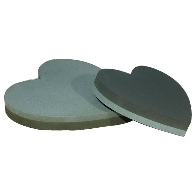 Foam Backed Heart Decorations - 18 Inch (2pk) Home Decor Accents for Valentine s Day and Weddings