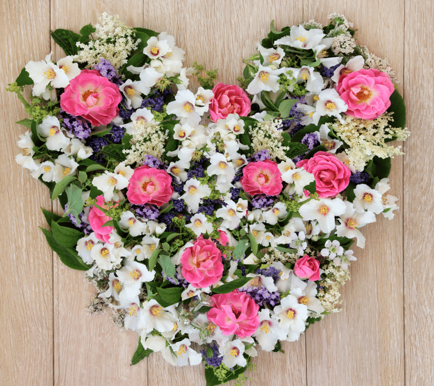 Foam Frames Hearts 15 - Decorative Heart Shaped Foam Wall Art for Home and Party Decoration Supplies