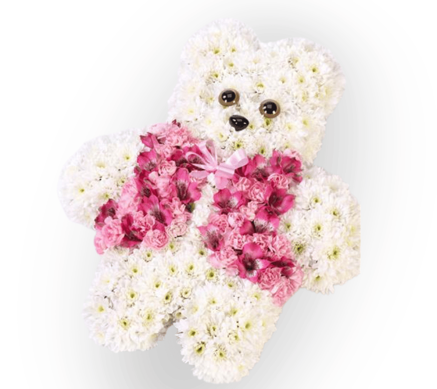Oasis Wet Foam Standing Teddy Bear Foam Frame - Unique Home Decor Accent for Cozy Living Rooms