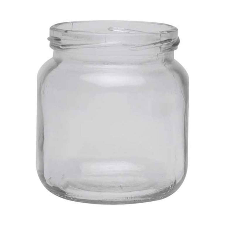 10cm x 9cm Glass Jam Jar - Ideal Home Storage and Kitchen Container