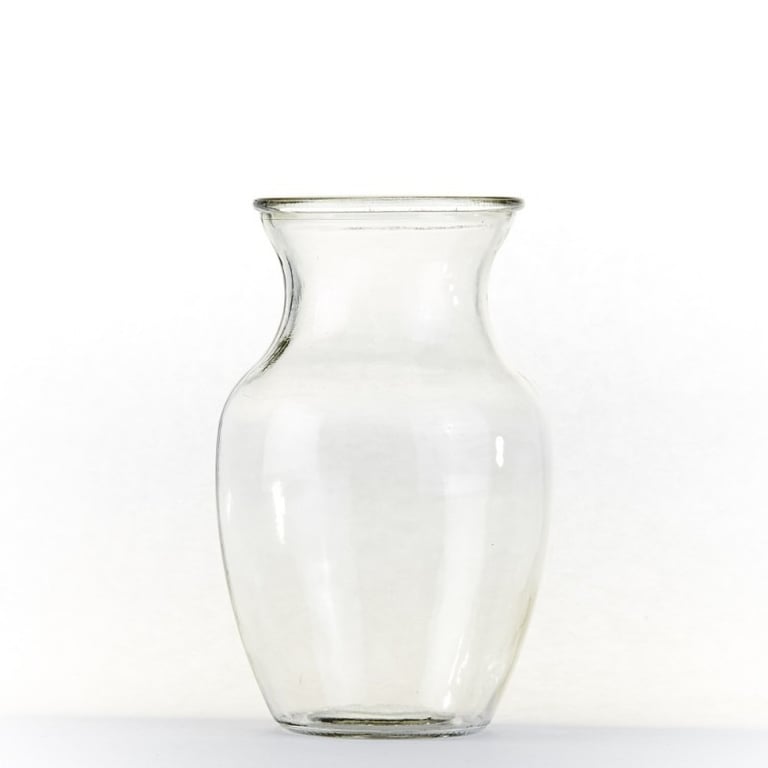 Clear Moira Handtied Glass Vase for Home Decor and Flower Arrangements