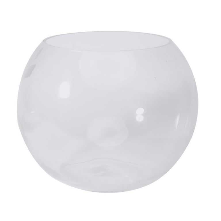 12 Inch Large Fish Bowl Vase - Home Decor Aquarium Decoration