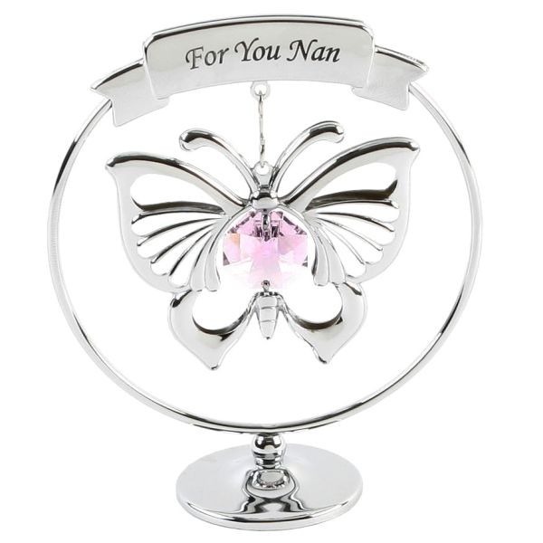 Chrome Plated Circle Ring - Stylish Home & Garden Decor Jewelry