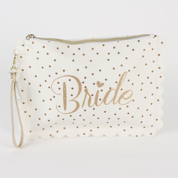 Always and Forever Multi-Use Pouch for Bridesmaids & Wedding Organizing with Wristlet
