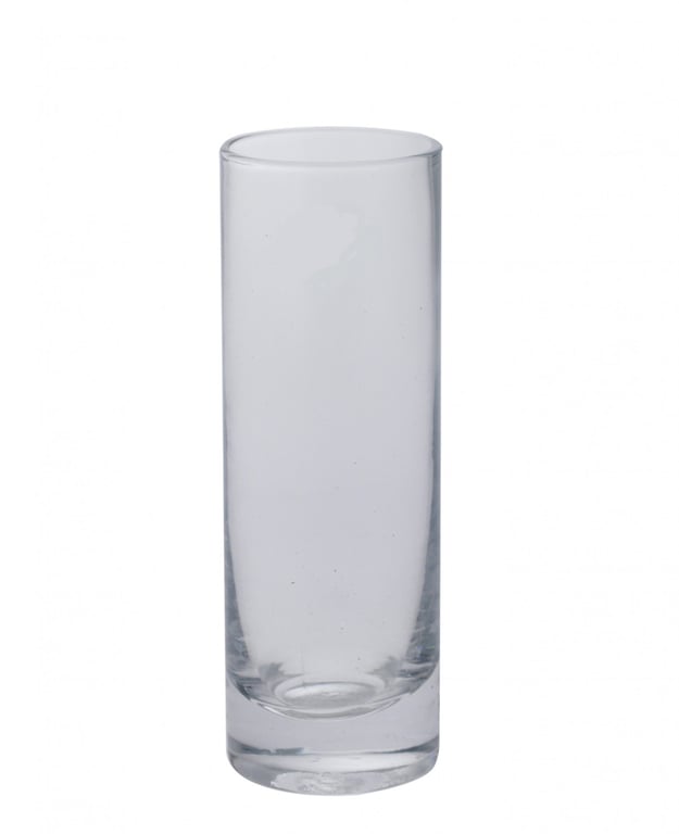 15cm Glass Cylinder Bud Vase - Elegant Home Decor and Flower Arrangement Garden Decoration