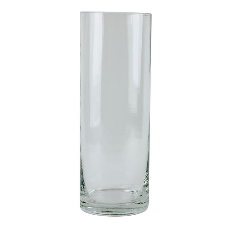 35cm Cylinder Vase - Elegant Home Decor & Indoor Plant Holder for Flowers and Greenery