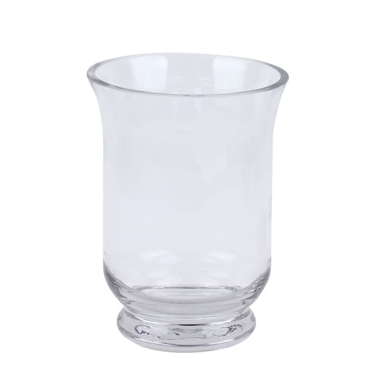 Hurricane Glass Vase - Elegant Home Decor Outdoor Lighting Candle Holder