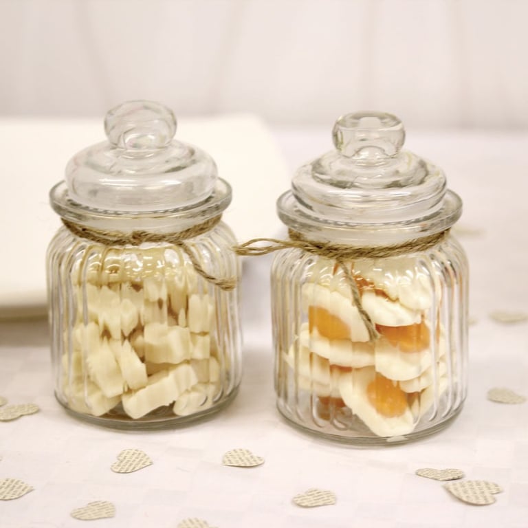 Candy Storage Jar - 13.5cm x 7.5cm Home Decor Kitchen Gadget for Sweet Treats