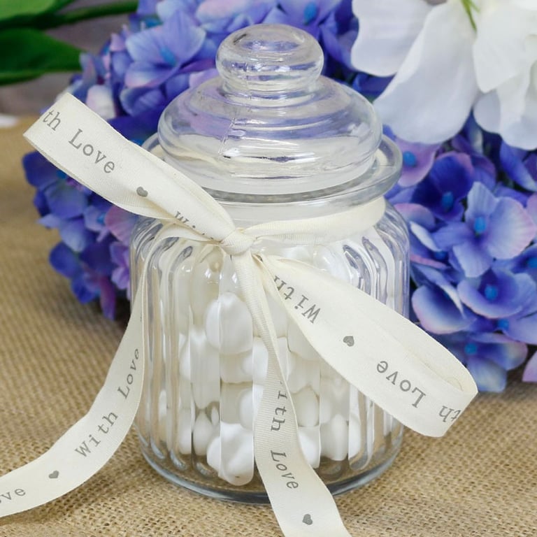 Candy Storage Jar - 13.5cm x 7.5cm Home Decor Kitchen Gadget for Sweet Treats
