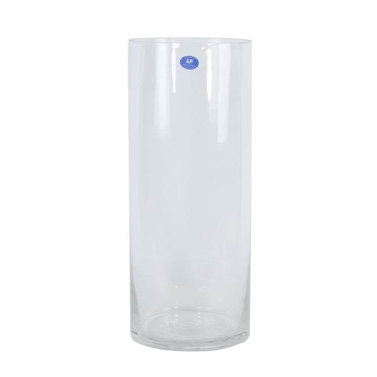 Large Cylinder Floral Vase - Home Decor and Garden Decoration