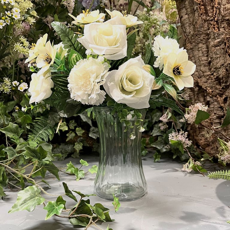 Floraline Hand Tied Vase - Elegant Home Decor and Garden Decoration Holder