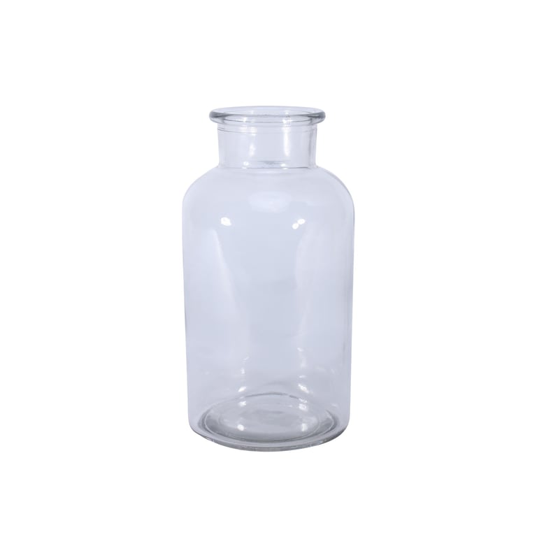 Apothecary Bottle Vase - 20cm Botanical Home Decor Vessel