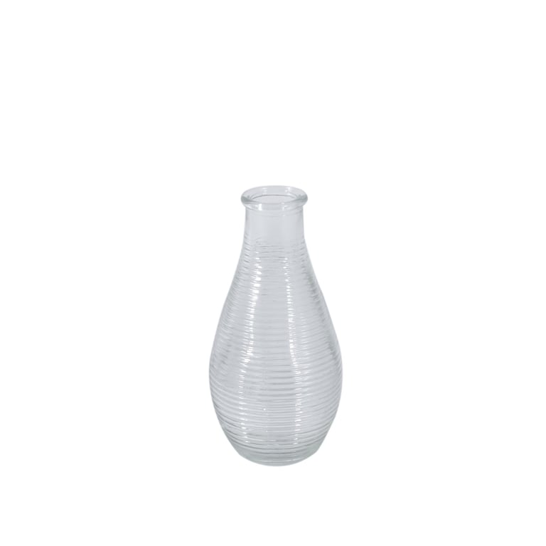Dainty Glass Vase - Elegant Home Decor with Small Size and Versatile Design