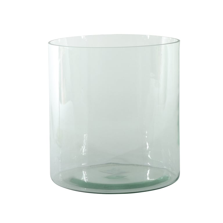 Eco Elegant Cylinder 20cm - Eco-Friendly Home Decor Vase for Indoor Plants