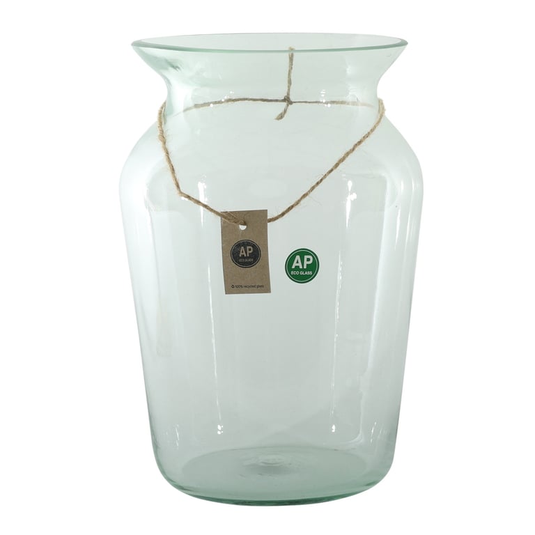 Eco Elegant Amphora Vase - Elegant Home Decor, Eco-Friendly 26cm Ceramic Vessel