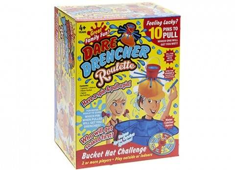 Dare Drencher Roulette Hat Challenge Game - Party Game Fun for Home Entertainment